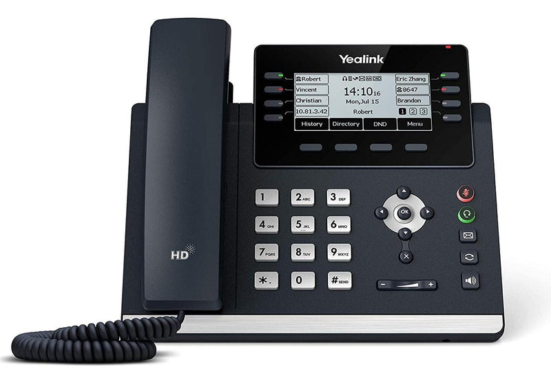 Yealink SIP-T43U - VoIP-Telefon mit Rufnummernanzeige