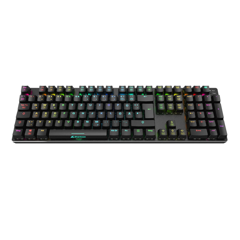 Sharkoon SKILLER SGK36W Dual-Mode Gaming-Tastatur, Huano Red