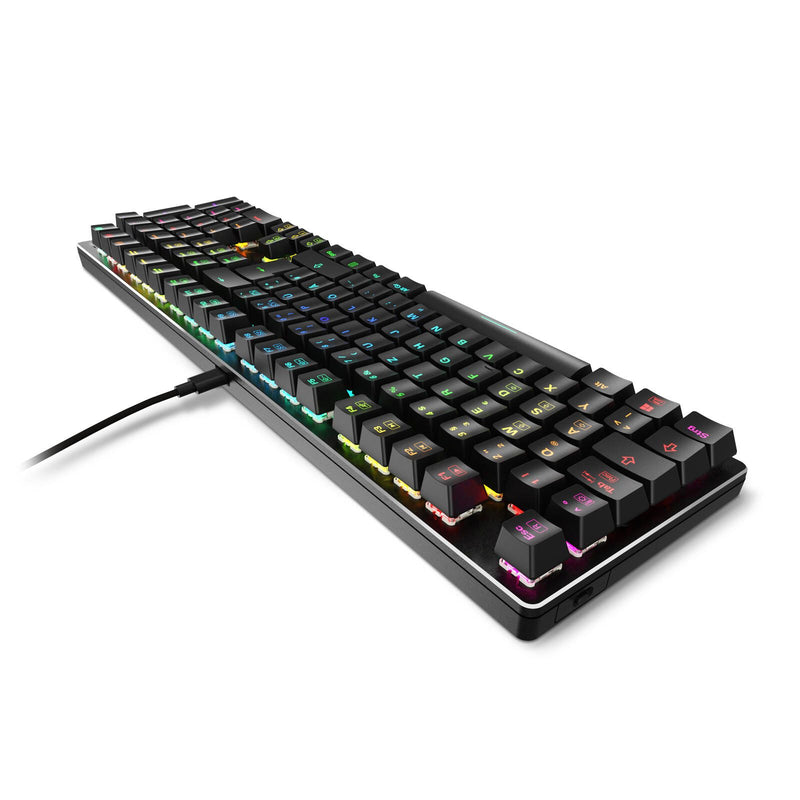 Sharkoon SKILLER SGK36W Dual-Mode Gaming-Tastatur, Huano Red