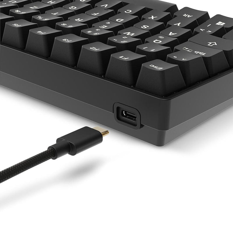 Sharkoon SKILLER SGK50 S3 PBT - Black Gaming-Tastatur, Gateron G Pro 3.0 Yellow