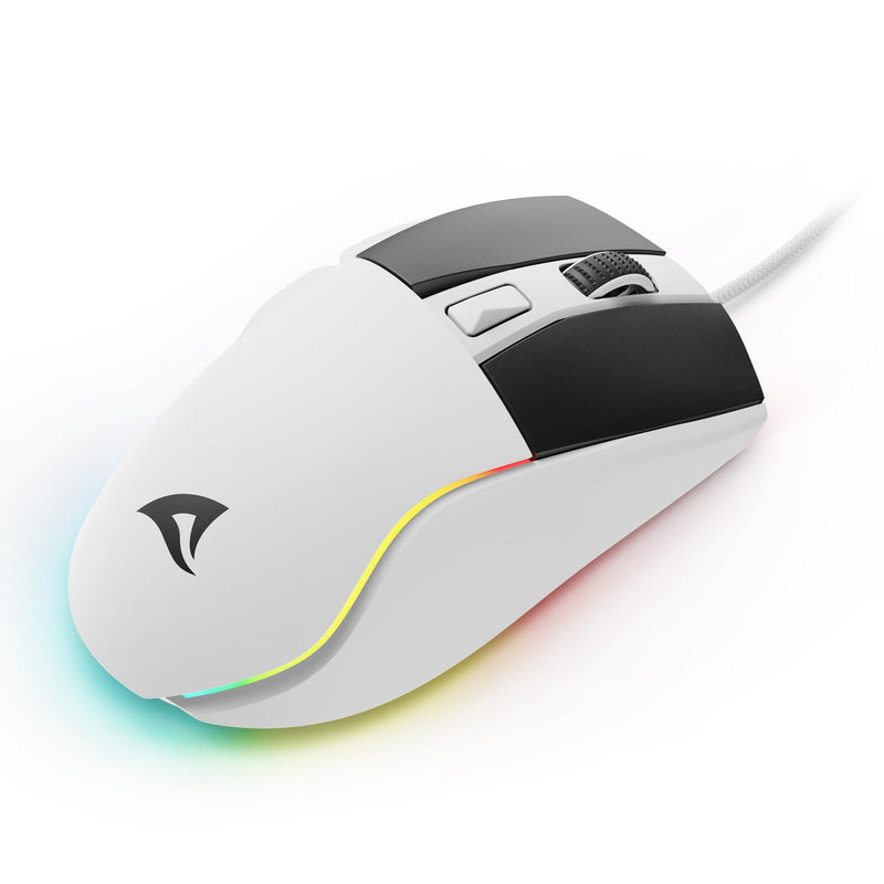 Sharkoon SKILLER SGM35 Gaming-Maus, weiß