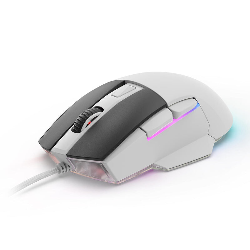 Sharkoon SKILLER SGM35 Gaming-Maus, weiß