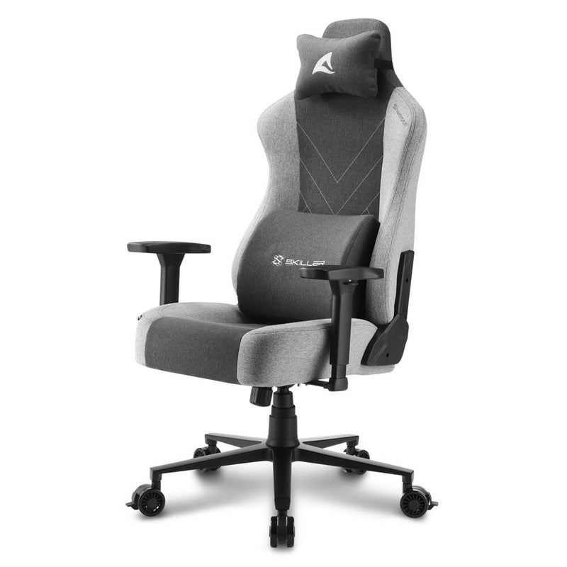 Sharkoon SKILLER SGS30 Fabric Gaming-Stuhl, schwarz/grau