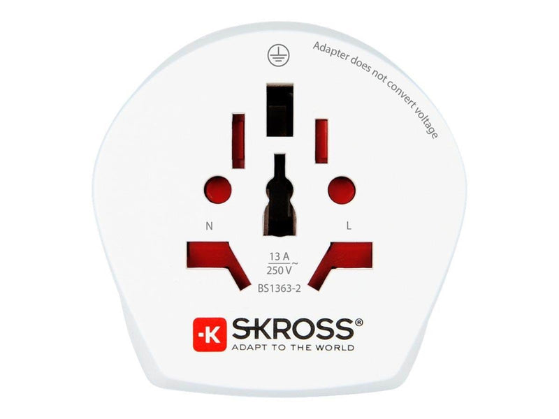 SKross Country Travel Adapter World to Australia/China