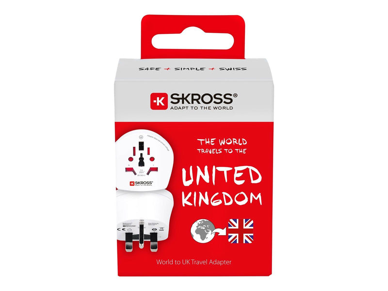 SKross Country Travel Adapter World to UK