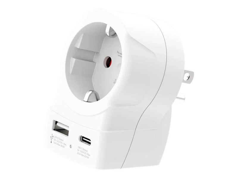 SKross Europe to US USB AC20PD
