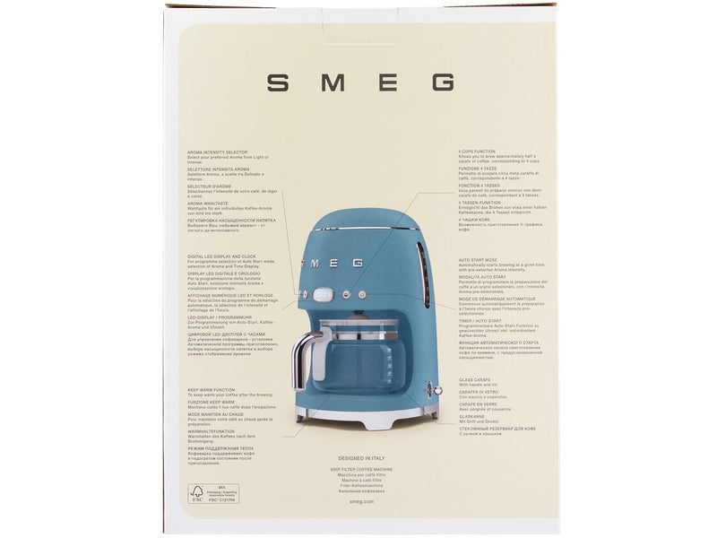 SMEG DCF02SBMEU Coffee maker