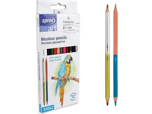SPREE Crayon double 12 pcs = 24 colors