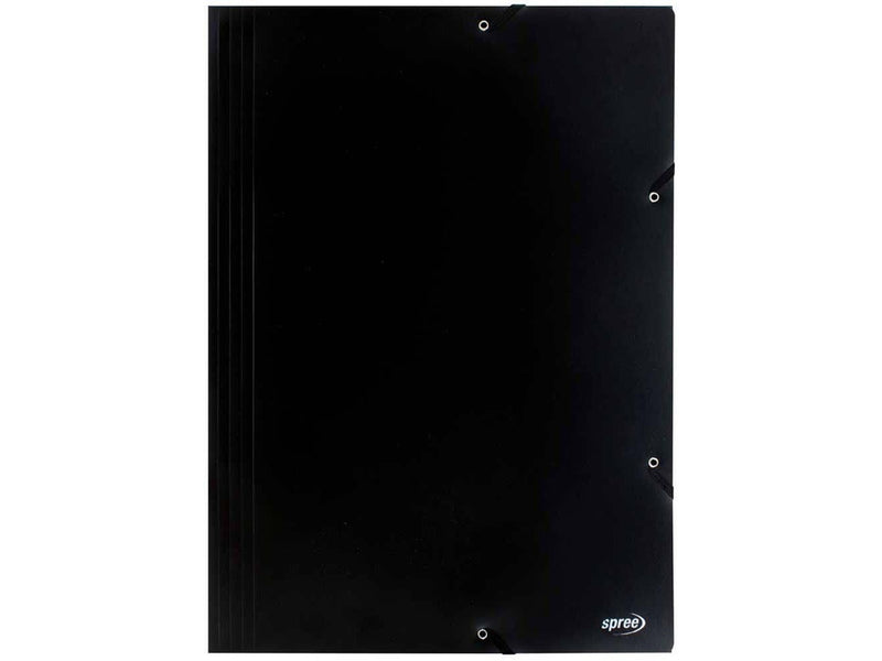 SPREE Elastic folder PP C3 BLACK