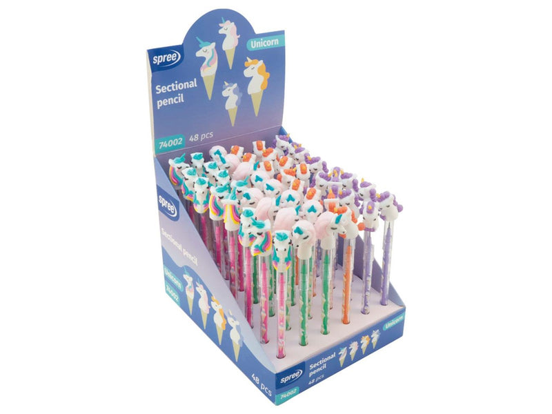 SPREE Stiftblyant i sektioner UNICORN
