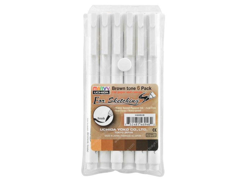 SPREE Technical Pen for Drawing Brown Tone Set