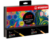 STABILO  ARTY Creative Set 68 pens Point 88 & Pen 68 34 of each