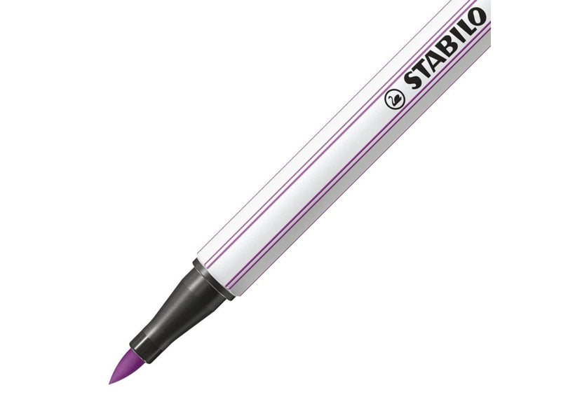STABILO Pen 68 Brush 60 - Plum Purple