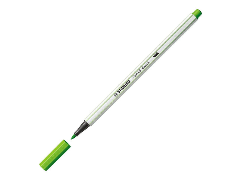 STABILO Pen 68 Brush - Felt-tip pen - Light green (33)