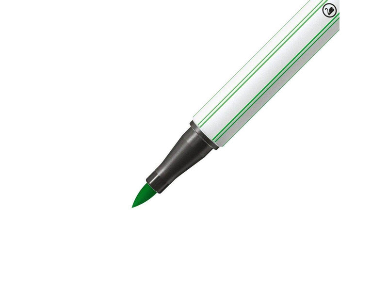 STABILO Pen 68 Brush - Felt-tip pen - Light green (33)