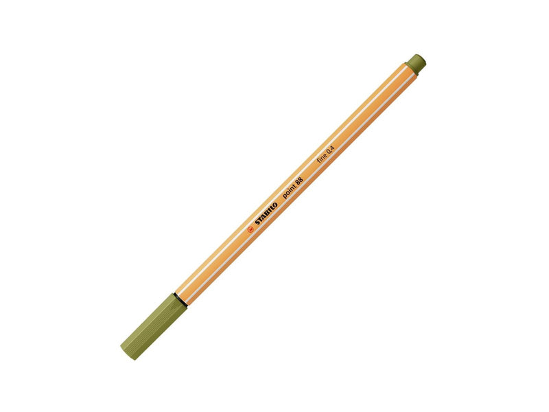 STABILO point 88 - Fineliner - Mud Green (88/37)
