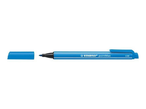 STABILO pointMax - fibre-tip pen - turquoise blue