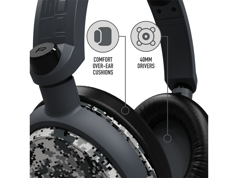 STEALTH C6-100 Gaming Headset (Multi Format) - Digital Grey