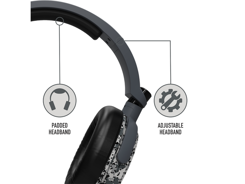 STEALTH C6-100 Gaming Headset (Multi Format) - Digital Grey