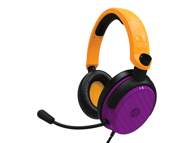 STEALTH C6-100 Gaming Headset (Multi Format) - Neon Orange/Purple