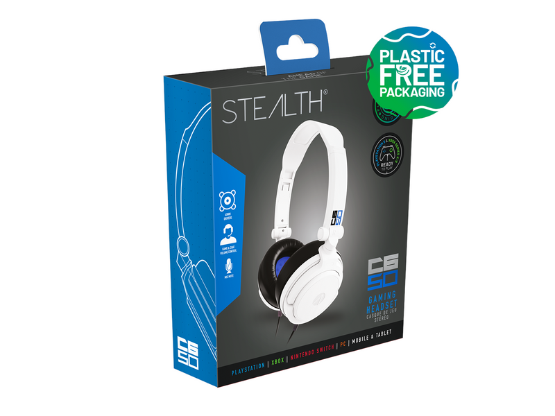 STEALTH C6-50 Gaming Headset (Multi Format) - Blue/White