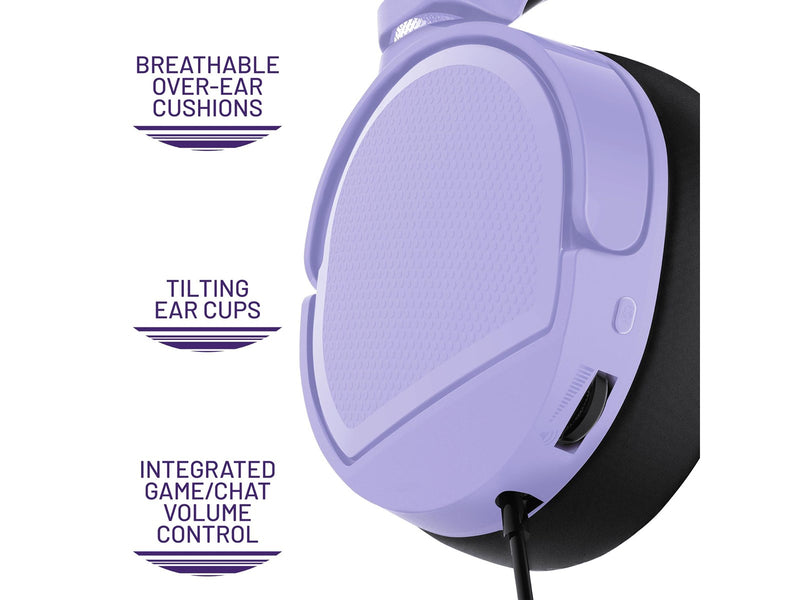 STEALTH PANTHER Premium Gaming Headset (Multi Format) Lavender