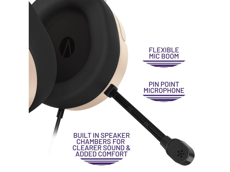 STEALTH PANTHER Premium Gaming Headset (Multi Format) Sand