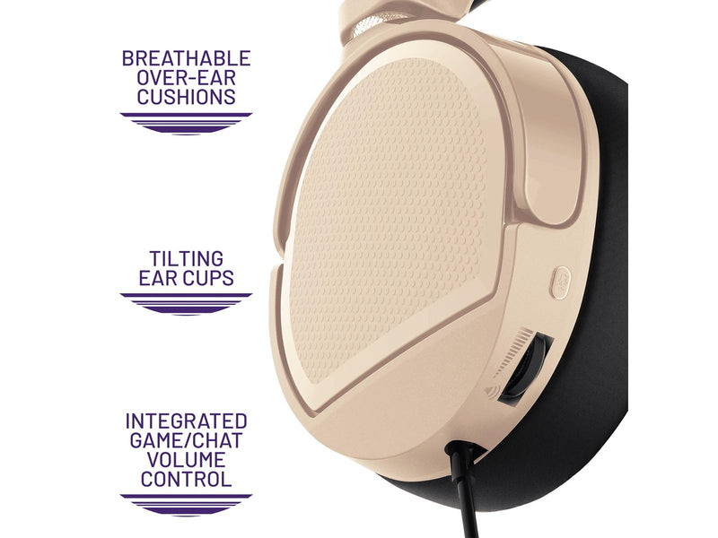 STEALTH PANTHER Premium Gaming Headset (Multi Format) Sand