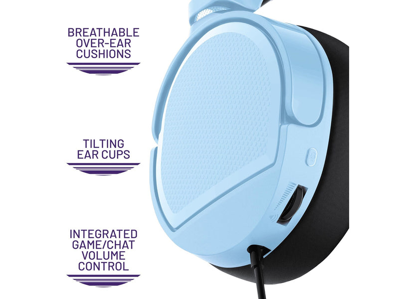 STEALTH PANTHER Premium Gaming Headset (Multi Format) Sky