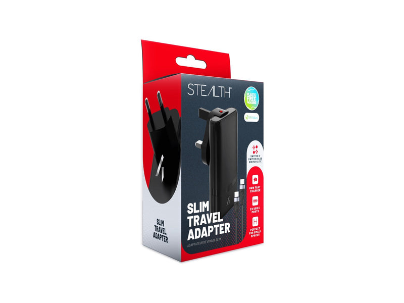 STEALTH Slim Travel Adapter - Nintendo Switch 2