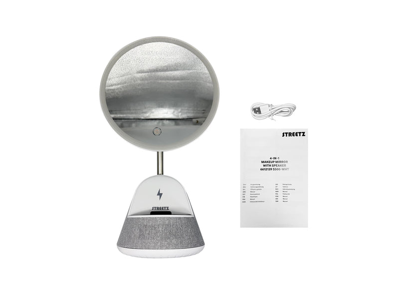 STREETZ 4-in-1 Makeup Mirror