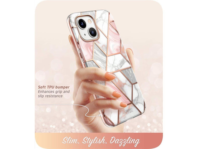 SUPCASE Cosmo Case for iPhone 14 Plus - Pink Marble