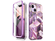 SUPCASE Cosmo Case for iPhone 14 Plus - Pink Marble
