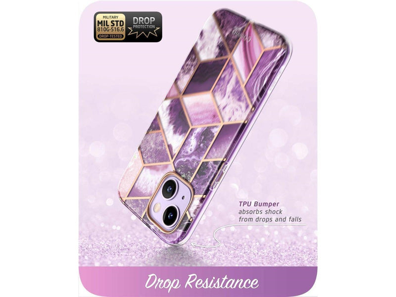 SUPCASE Cosmo Case for iPhone 14 Plus - Pink Marble