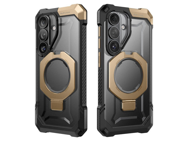 SUPCASE UB Grip Mag MagSafe Case for Samsung Galaxy S26 - Black & Brown