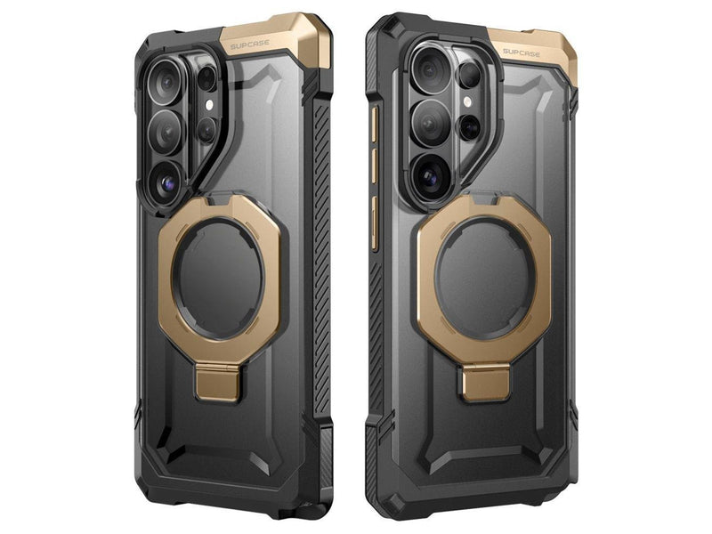 SUPCASE UB Grip Mag MagSafe Case for Samsung Galaxy S26 Ultra - Black & Brown