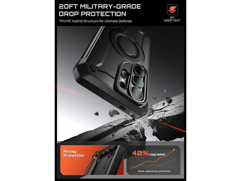 SUPCASE  Unicorn Beetle Pro Mag MagSafe 2-set Case for Samsung Galaxy S26 Ultra - Black