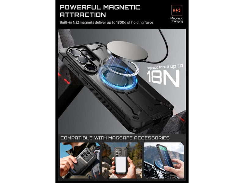 SUPCASE  Unicorn Beetle Pro Mag MagSafe 2-set Case for Samsung Galaxy S26 Ultra - Black