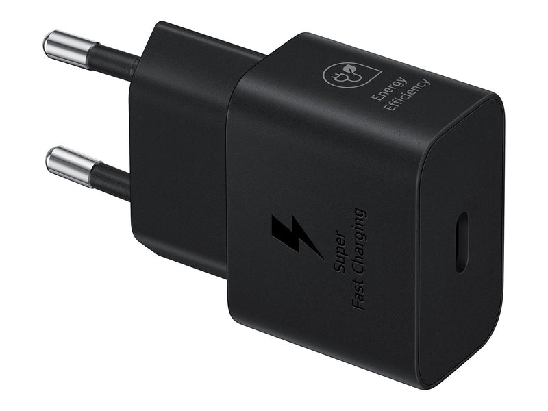 Samsung 25W USB-C GaN Power Adapter (Incl. cable) - Black