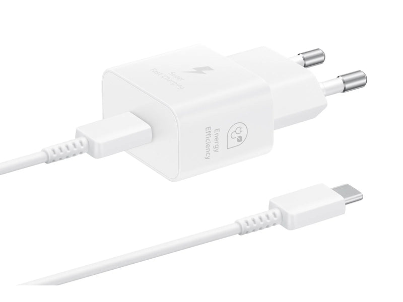 Samsung 25W USB-C GaN Power Adapter (Incl. cable) - White