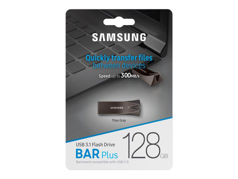 Samsung BAR Plus Titan - 128GB - USB-Stick