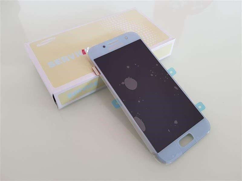Samsung Front LCD Asm Blue SM-A320 Galaxy A3