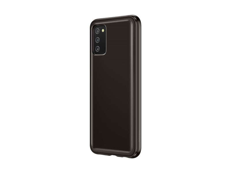 Samsung Galaxy A03s Soft Clear Cover - Black