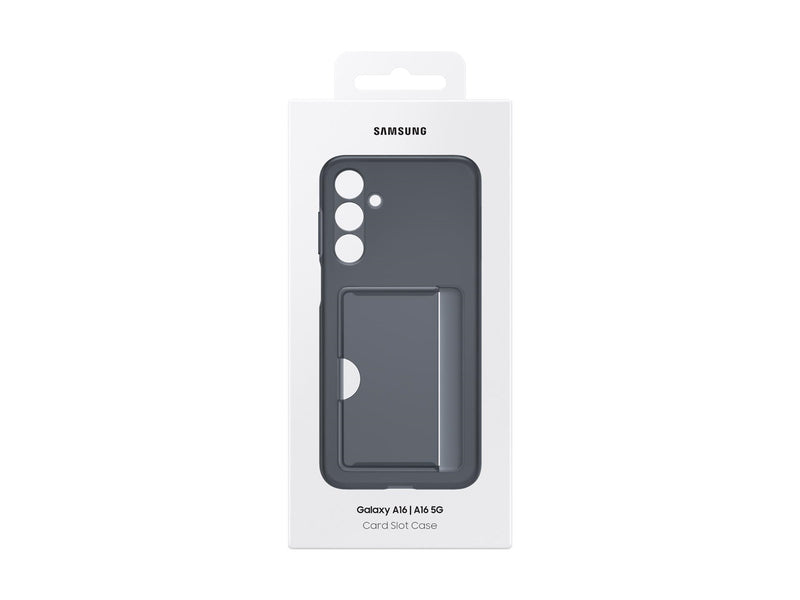 Samsung Galaxy A16 Card Slot Case - Black