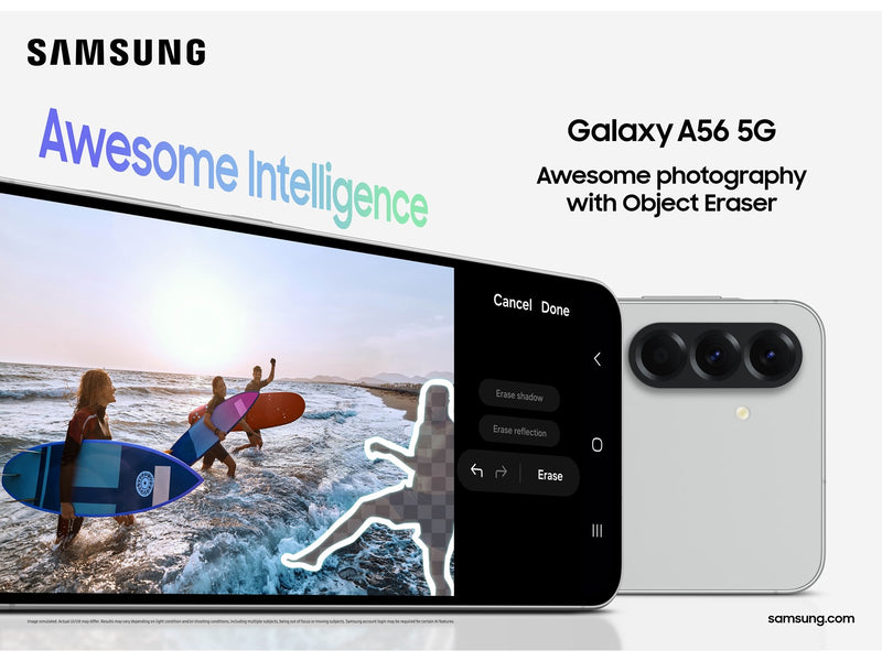 Samsung Galaxy A56 5G 256GB/8GB - Awesome Light Grey