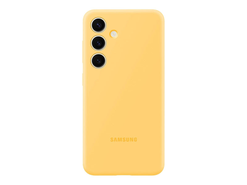 Samsung Galaxy S24 Silicone Case - Yellow