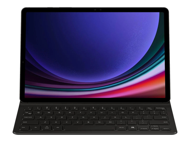 Samsung Galaxy Tab S10 FE / Tab S9 FE / Tab S9 - Book Cover Keyboard Slim - Black (English) - Tastatur & Folio-Set - Schwarz