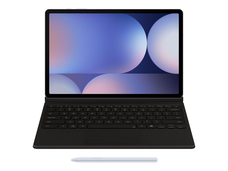 Samsung Galaxy Tab S10+ / Tab S9 FE+ / Tab S9+ - Book Cover Keyboard - Black (German) - Tastatur & Folio-Set - Deutsch - Schwarz