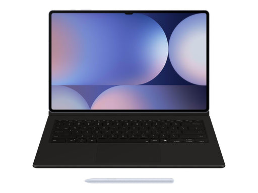 Samsung Galaxy Tab S10 Ultra / Tab S9 Ultra - Book Cover Keyboard - Black (German) - Tastatur & Folio-Set - Deutsch - Schwarz