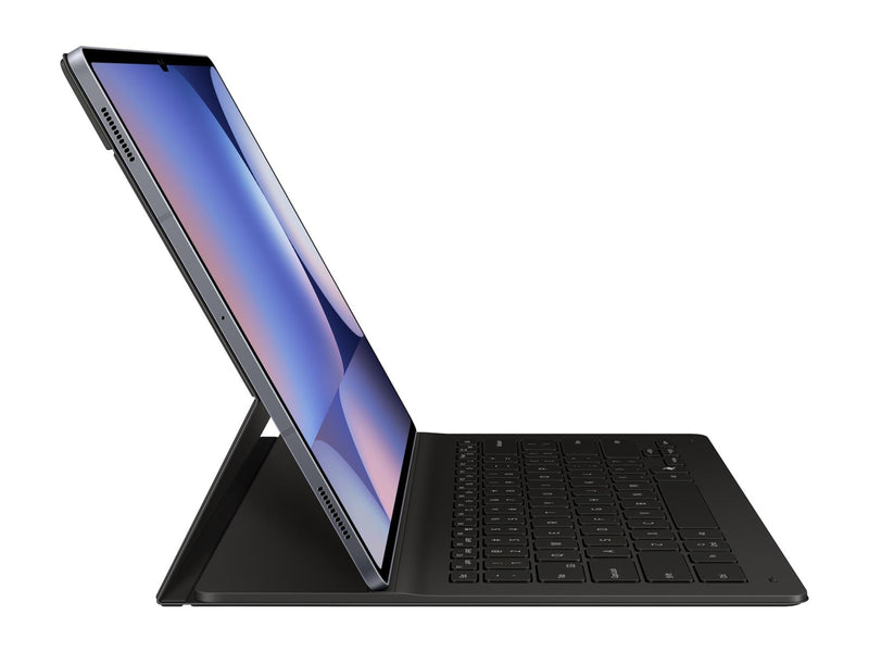 Samsung Galaxy Tab S10 Ultra / Tab S9 Ultra - Book Cover Keyboard Slim - Black (German) - Tastatur & Folio-Set - Schwarz *DEMO*
